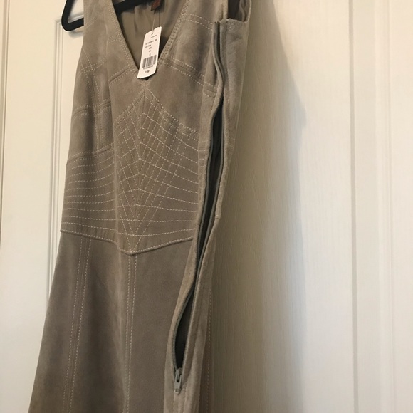 Danier Suede One-Piece Dress - Picture 3 of 13